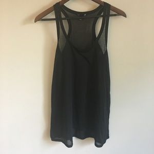 H&M| See Through Basic Tank